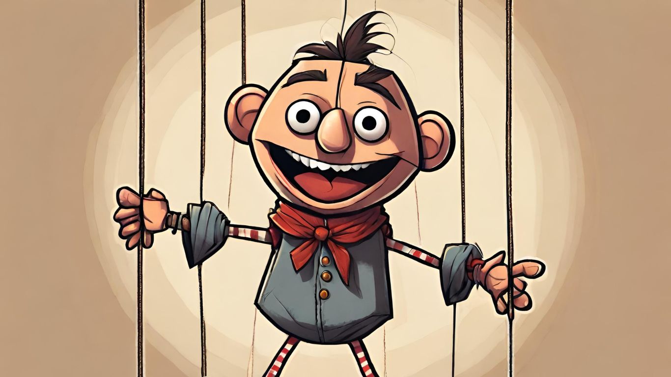 Puppet on string cartoon - MiFID Tied Agents